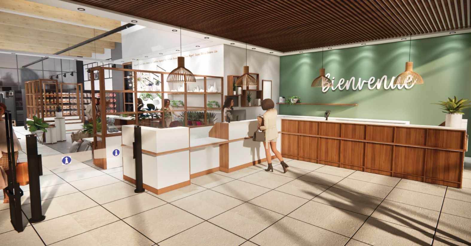 Simulation accueil café hôtel restaurants