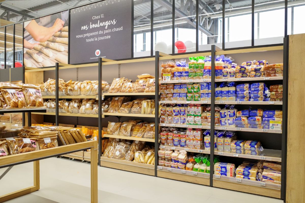 Meuble bois pains et boulangerie