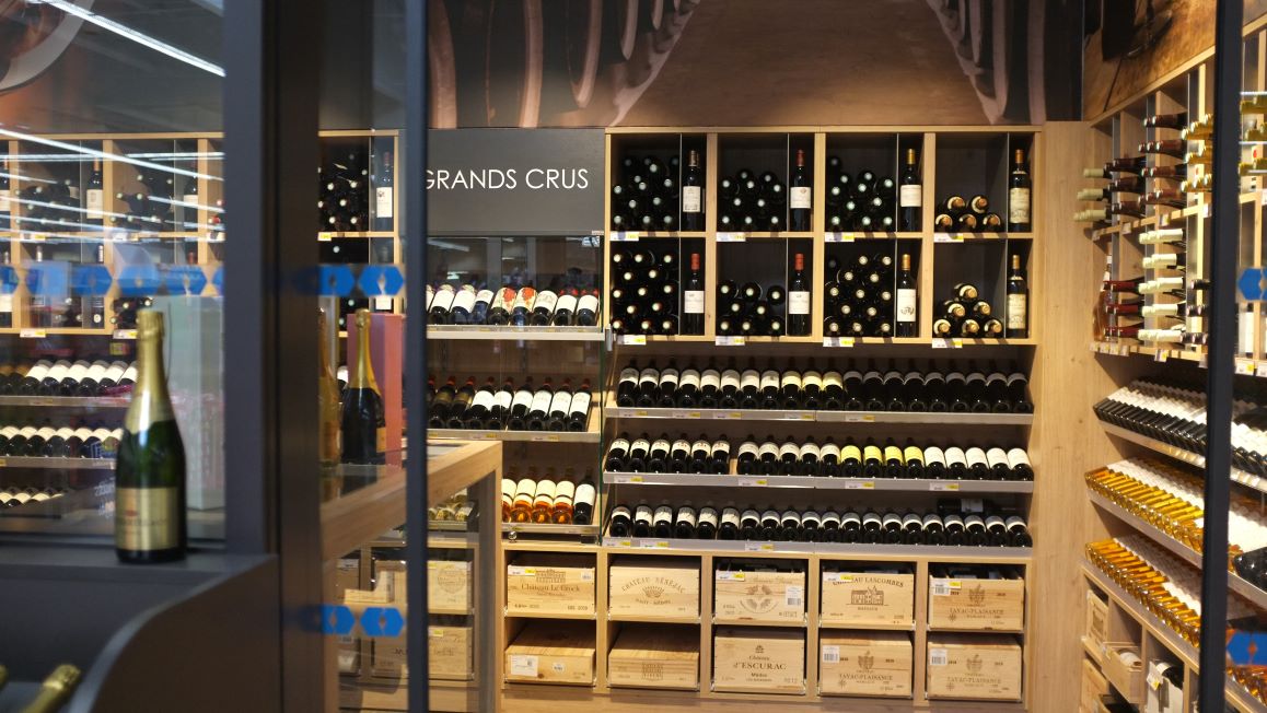 Cave à vin en bois