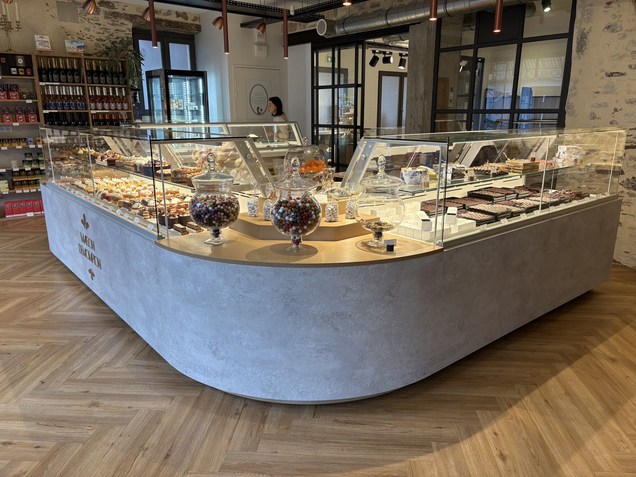 Vitrine pâtisseries